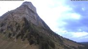 Archived webcam image showing Plan-Francey - 1560 m a.s.l. on 18 Aug 2026 at 07:50