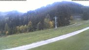 Archived webcam image showing Moléson - 1100 m a.s.l. on 10 Oct 2026 at 08:00