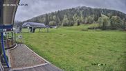 Archived webcam image showing Balderschwang: Schelpenalp Restaurant on 10 Oct 2026 at 14:32