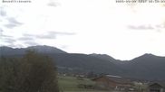 Archived webcam image showing view to the Benediktenwand on 22 Sep 2026 at 07:44