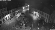 Archived webcam image showing Market square Bischofsgrün on 26 Feb 2026 at 02:55