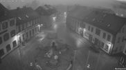 Archived webcam image showing Market square Bischofsgrün on 26 Feb 2026 at 06:55