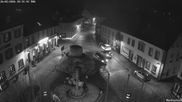 Archived webcam image showing Market square Bischofsgrün on 26 Feb 2026 at 20:05