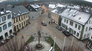 Archived webcam image showing Market square Bischofsgrün on 29 Mar 2026 at 12:10