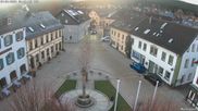 Archived webcam image showing Market square Bischofsgrün on 7 Apr 2026 at 06:23