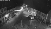 Archived webcam image showing Market square Bischofsgrün on 9 Apr 2026 at 04:27