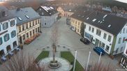 Archived webcam image showing Market square Bischofsgrün on 9 Apr 2026 at 06:27