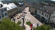 Archived webcam image showing Market square Bischofsgrün on 10 May 2026 at 10:30