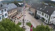 Archiviertes Webcam Bild: Marktplatz Bischofsgrün am 20.05.2026 um 12:57 Uhr