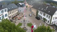 Archiviertes Webcam Bild: Marktplatz Bischofsgrün am 20.05.2026 um 14:57 Uhr