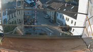 Archived webcam image showing Market square Bischofsgrün on 12 Jul 2026 at 06:05