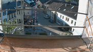 Archived webcam image showing Market square Bischofsgrün on 12 Jul 2026 at 07:05