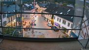 Archived webcam image showing Market square Bischofsgrün on 24 Aug 2026 at 20:35