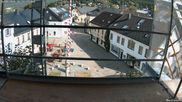 Archived webcam image showing Market square Bischofsgrün on 26 Aug 2026 at 16:53