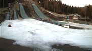 Archived webcam image showing Adler-Ski jump centre in Hinterzarten on 26 Feb 2026 at 07:18