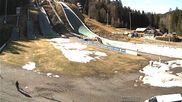 Archived webcam image showing Adler-Ski jump centre in Hinterzarten on 13 Mar 2026 at 10:33