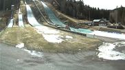 Archived webcam image showing Adler-Ski jump centre in Hinterzarten on 13 Mar 2026 at 12:33