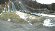 Archived webcam image showing Adler-Ski jump centre in Hinterzarten on 13 Mar 2026 at 14:33