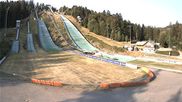 Archived webcam image showing Adler-Ski jump centre in Hinterzarten on 30 Jul 2026 at 08:36
