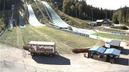 Archived webcam image showing Adler-Ski jump centre in Hinterzarten on 28 Sep 2026 at 12:53