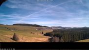 Archived webcam image showing From Eckerhof/Hinterdorf to Breitnau on Feb 26, 2026 at 12:05 PM