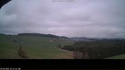 Archived webcam image showing From Eckerhof/Hinterdorf to Breitnau on 14 Apr 2026 at 20:16