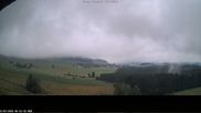 Archived webcam image showing From Eckerhof/Hinterdorf to Breitnau on 1 Jul 2026 at 07:36