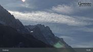 Archived webcam image showing Panoramic view of Grainau on 26 Feb 2026 at 13:25