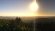 Archived webcam image showing Kickelhahn Tower - View over Ilmenau on 28 May 2026 at 07:21