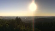 Archiviertes Webcam Bild: Kickelhahn Turm - Blick über Ilmenau am 12.07.2026 um 07:03 Uhr