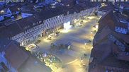 Archived webcam image showing Osterode market place on 1 Apr 2026 at 06:01