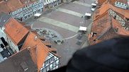Archived webcam image showing Osterode market place on 17 Sep 2026 at 08:52