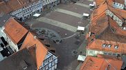 Archived webcam image showing Osterode market place on 17 Sep 2026 at 10:52