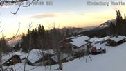 Archived webcam image showing Reit im Winkl - View Hindenburghütte on 5 Apr 2026 at 07:16