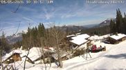 Archived webcam image showing Reit im Winkl - View Hindenburghütte on 5 Apr 2026 at 10:16