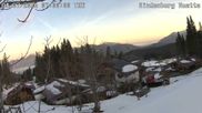 Archived webcam image showing Reit im Winkl - View Hindenburghütte on 7 Apr 2026 at 07:49