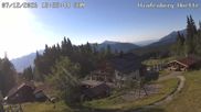 Archiviertes Webcam Bild: Reit im Winkl - Webcam Hindenburghütte am 12.07.2026 um 20:52 Uhr