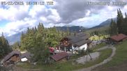 Archived webcam image showing Reit im Winkl - View Hindenburghütte on 22 Sep 2026 at 10:51
