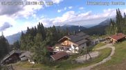 Archived webcam image showing Reit im Winkl - View Hindenburghütte on 22 Sep 2026 at 16:51