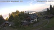 Archived webcam image showing Reit im Winkl - View Hindenburghütte on 4 Oct 2026 at 08:28