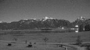 Archiviertes Webcam Bild: Salenberghof: Blick auf Forggensee am 27 Feb 2026 um 00:12 Uhr