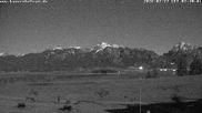 Archiviertes Webcam Bild: Salenberghof: Blick auf Forggensee am 27 Feb 2026 um 02:20 Uhr