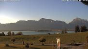 Archiviertes Webcam Bild: Salenberghof: Blick auf Forggensee am 12.07.2026 um 06:37 Uhr