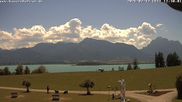 Archiviertes Webcam Bild: Salenberghof: Blick auf Forggensee am 12.07.2026 um 12:37 Uhr