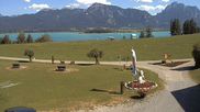 Archiviertes Webcam Bild: Salenberghof: Blick auf Forggensee am 12.07.2026 um 16:37 Uhr