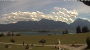 Archiviertes Webcam Bild: Salenberghof: Blick auf Forggensee am 26.08.2026 um 14:07 Uhr