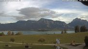 Archiviertes Webcam Bild: Salenberghof: Blick auf Forggensee am 26.08.2026 um 18:07 Uhr