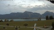 Archiviertes Webcam Bild: Salenberghof: Blick auf Forggensee am 26.08.2026 um 20:07 Uhr