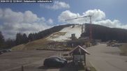 Archived webcam image showing Rasthütte Seibelseckle on 12 Mar 2026 at 12:50