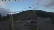 Archiviertes Webcam Bild: Seibelseckle: Rasthütte und Blick auf die Piste am 10.06.2026 um 20:09 Uhr